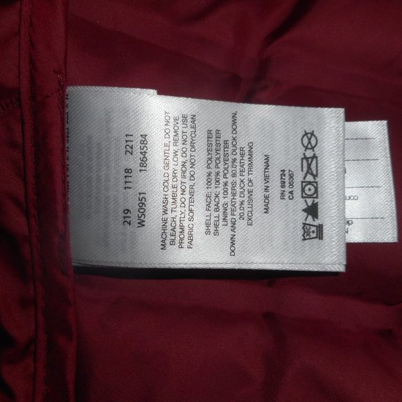 NEW Blue men's COLUMBIA XL down coat - Picture 5 of 12